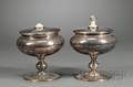 Pair of Marie Zimmermann 18791972 Metalwork Vessels