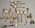 Approximately Sixteen Sterling Silver Souvenir Spoons