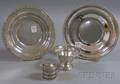 Group of Silver and Silver Weighted Serving Items