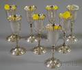 Set of Eight Randahl Sterling Silver Cordials