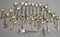 Group of Sterling Silver and Silverplated Souvenir Spoons