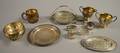 Group of Silver and Weighted Silver Serving Items