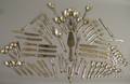 Wallace Sterling Silver Gothic Revival Rheims Pattern Partial Flatware Service