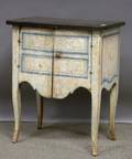 Italian Neoclassical Painted Fruitwood Commode