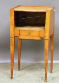Provincial Fruitwood Bedside Cabinet