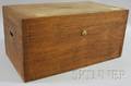 Benson  Hedges Brass Inlaid Mahogany Tobacco Humidor