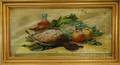 20th Century American School Oil on Canvas Still Life with Duck