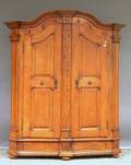 Provincial Carved Pine Twodoor Armoire