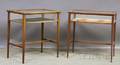 Pair of Georgianstyle Mahogany Vitrine Tables