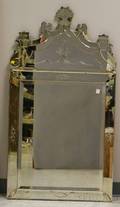 Venetian Etched Glass Mirror