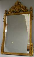 Louis XVIstyle Carved Giltwood Mirror