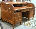 DotenDunton Mahogany Rolltop Desk