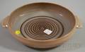 Scheier Art Pottery Low Bowl with Two Handles