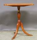 Federal Cherry Tilttop Candlestand