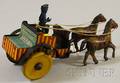 Ferdinand Strauss Hooligans Hack Lithographed Windup Tin Toy
