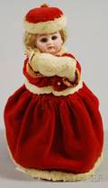Miniature French Bisque Head Doll