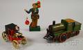 Three Lithographed Tin Toys
