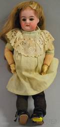 German Bisque Head Doll