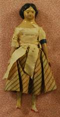 PapierMache Dollhouse Doll