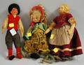 Three Small Dolls
