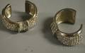 Pair of Sonia Rykiel Rhinestone Cuff Bracelets