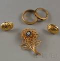 Small Group of 14kt Gold Jewelry