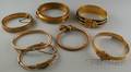 Seven Victorian Gilt and Goldfilled Bangles