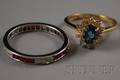 Two Gemstone Rings
