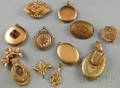 Group of Victorian Gilt and Goldfilled Jewelry