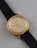 Gentlemans 14kt Gold Bulova Wristwatch