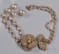 Vintage Edwardian Revival Tassel Necklace Miriam Haskell