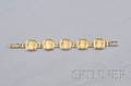 SaintGaudens 5Dollar Gold Coinmounted Bracelet