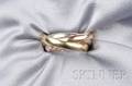 18kt Tricolor Gold Rolling Ring Les Must de Cartier