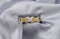 18kt Gold Platinum and Diamond Band Schlumberger Tiffany  Co