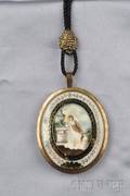 Antique Mourning Pendant