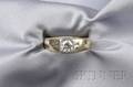 Gentlemans 18kt Gold Platinum and Diamond Ring