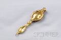 Art Nouveau 14kt Gold Lorgnette
