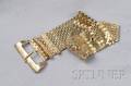 9kt Gold Buckle Bracelet