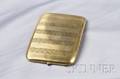 Art Deco 18kt Gold Cigarette Case France