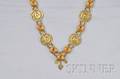 14kt Gold Gypsy Necklace
