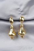 14kt Gold Earpendants