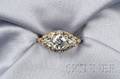 14kt Gold and Diamond Solitaire