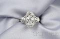 Art Deco Platinum and Diamond Ring