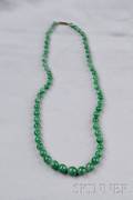Jadeite Bead Necklace