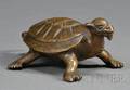 Inlaid Bronze Paperweight