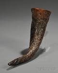 Buffalo Horn Carving