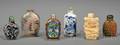 Six Snuff Bottles