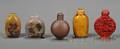 Five Snuff Bottles