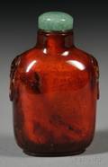 Amber Snuff Bottle