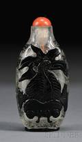 Cameo Glass Snuff Bottle